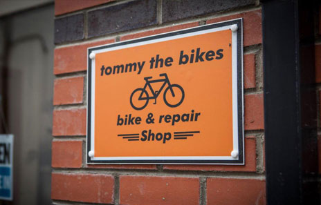 Tommy the shop bike